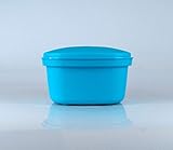  Tupperware Junge Welle Siebservierer Multi-Server 3L mit Siebeinsatz hellblau