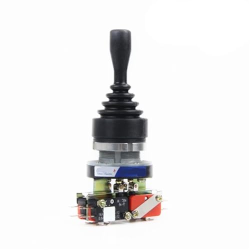Interruptor de palanca de mando 30mm HKA1-41QY con bloqueo y retorno de 4 posiciones