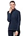 Produktbild Jack Wolfskin Damen Gecko Women Leicht Outdoor Fleece Pullover Fleecepullover, Midnight blau, S