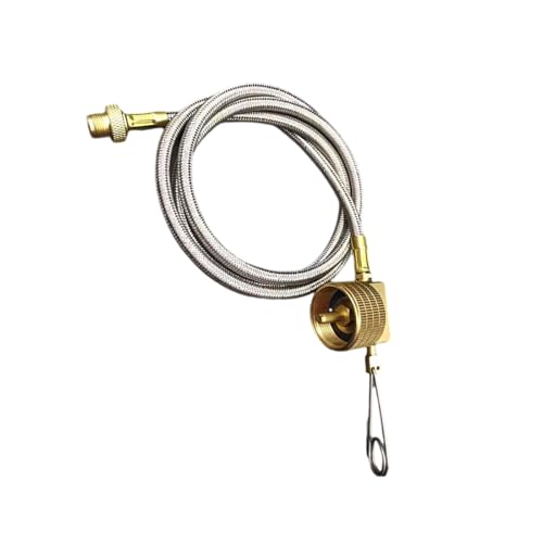 Sbshiouu Butanes Cylinder Tanks Outdoor Burners Adapter Camp Stove Refill Adapter Portable Burners Adapter Convertor