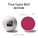 Motorcycle Motorsport Mountain Sunset Print Golf Balls for Men Women Practice Training Golf Balls for Indoor Outdoor Use