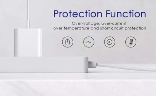 Image of Myvn Google 30 Watt Fast Charging Usb Type C Charger With Cable Compatible With Google Pixel 8 /7 /6 /5 Pro, Pixel 8 /7 /6, Pixel 7A /6A, Pixel Buds, Tablets, Chromebooks & Other Usb-C Devices - White