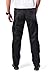 BACKBONE Mens Casual Street Fashion Camo Cargo Pants Army Combat Military BDU Pants Work Hunt Pants (Size 34, Black)