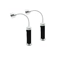 WeFoonLo 360 Degree Flexible Gooseneck LED BBQ Grill Light, Super Bright, Weather Resistant, Magnetic Base, Black
