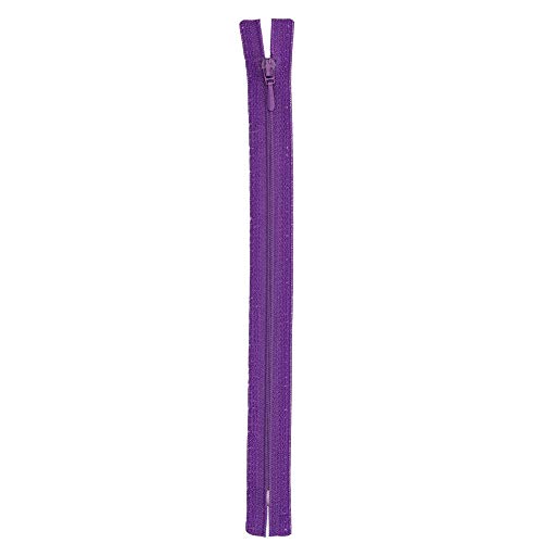 Opti Zip Fastening, 100% Polyester, 00183 Purple, 40 cm, #00183 Purple