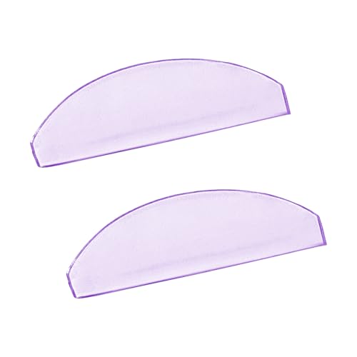 Almohadillas planas para lifting de pestañas coreano, almohadillas finas para lifting de pestañas Libeauty para suavizar las pestañas sin pegamento NO.1 Perm - Morado