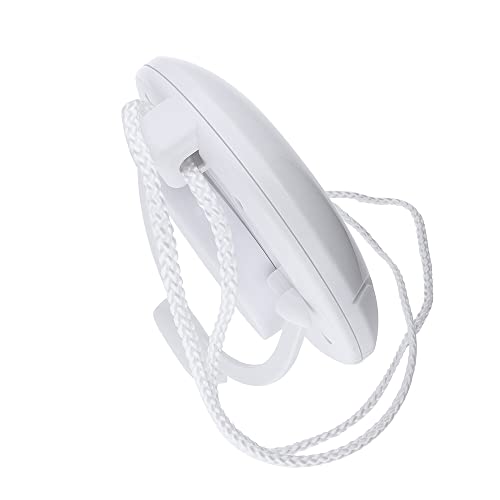 Miniatura 11 de Mpm Quality Reloj De Baño De Plástico De Diseño, Movimiento De Cuarzo, Resistente Al Agua 3-5 Atm, Color Blanco, Diámetro De 135 Mm, Adecuado También Para Exteriores Y Como Reloj De Baño, Piscina,