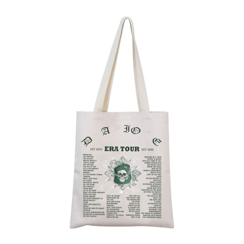 MNIGIU Book Inspired Gift Book Tour Tote Bag B-ook Merch B-ook Gift Bo-ok Fandom Gi-ft (ERA TOUR Tote)