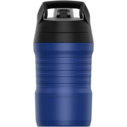 Image of Under Armour 32 oz Insulated Water Bottles - Sports Water Jug with Fence Hook, Leak Resistant for Baseball, Football & More, 32 oz Insulated, Royal