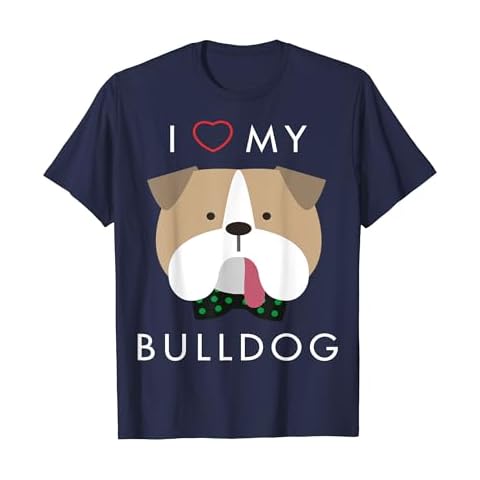Bulldog Love - T-Shirt by Buddy & Lola Cover
