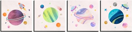 Décoration chambre d'enfant : tableau moderne Galaxy Decographics