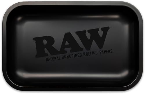 RAW Murder'd Blackout Cigarette Tray Combo | 1-1/4 Size Black Papers, Tips, Matte Tray, Cigarette Machine and ARC Saver - Image 3