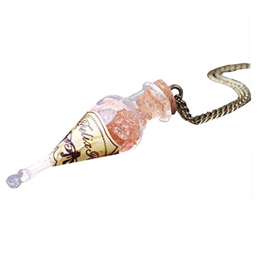 GGOOD 1pc Kreative Felix Felicis Good Luck Trank-Flasche Anhänger-Halskette Fans Geschenke Halloween Cosplay Party Supplies Zubehör Für Kinder Und Erwachsene Geschenk Für Mädchen Frauen Cover