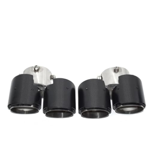 Embout d'échappement BMW 840i G14 G15 G16 silencieux carbone noir et silver