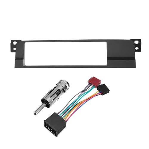 �ԗp�C���X�g�������g�p�l�� �ɓK������ 3�V���[�Y E46 1998-2005 CD DVD�X�e���I�t���[�����t���p 1DIN���W�I�t�F�C�V�A�A�_�v�^�[�p�l��