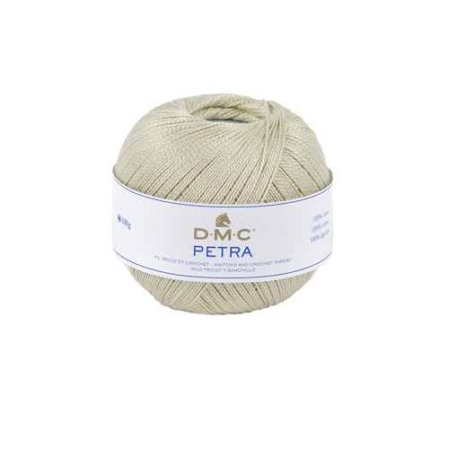 DMC Hilo Petra, 100% algodón, Beige (5712), Talla 5