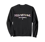 yellowstone wyoming - logo ad acquerello yellowstone wy felpa