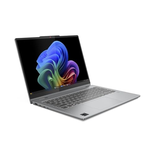 Lenovo IdeaPad 5 2 in 1 14Q8X9 Copilot+ PC Qualcomm Snapdragon X1P 42 100 Hybride 2 en 1 35 6 cm 14 Écran tactile WUXGA LPDDR5x SDRAM SSD Wi Fi 7 802.11be Windows 11 Home Allemand Neuf - vue 7