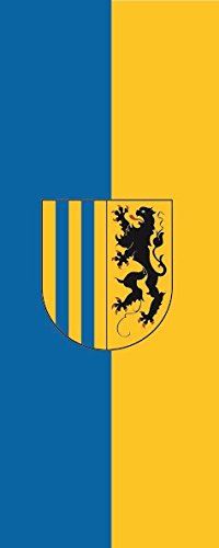 Drapeau Chemnitz format portrait pavillon vertical 120 x 300 cm U24