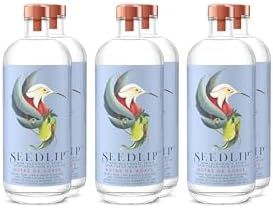 Seedlip Notas De Agave - Non-alcoholic Spirit 6 Pack Bundle | Calorie Free, Sugar Free | Spirits Alternative | Alcohol Free Cocktails | Pack of 6 X 23.7fl oz)