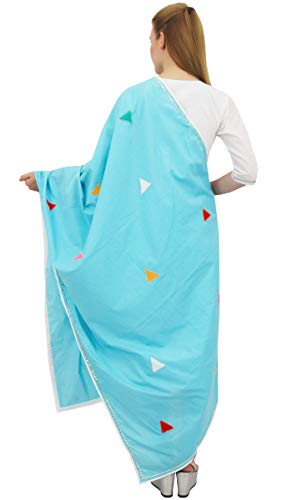 Indian Women's Chunni Designer Cotton Dupatta Ethnic Stole Scarves3