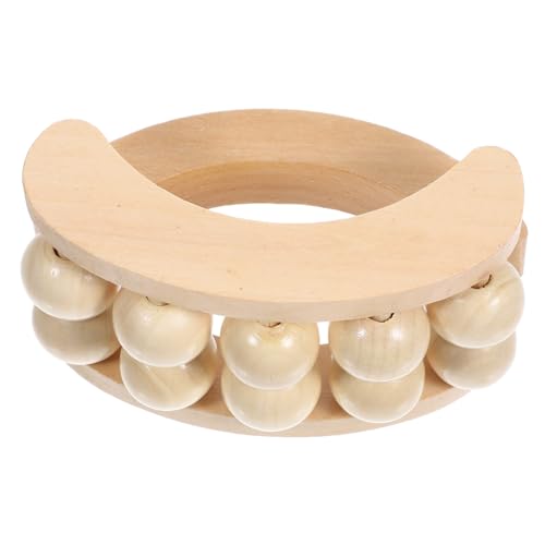 FOMIYES Wooden Massage Roller Reusable for Arm Back Leg Compact Lightweight Massager Stick