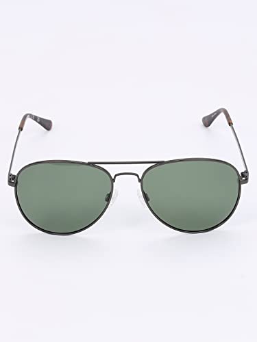 Image of Skechers Men Aviator Grey Polarized Sunglasses, Large