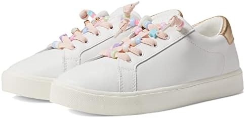 Sam Edelman Girls Ethyl Kids Sneaker, Bright White, 1 Big | Image 3