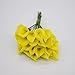 Swinmlad Mini Bouquet De Lys Calla Artificiel, 36 PièCes, Lys ColoréS, Roses, RéCeption De Mariage, DéCoration Fausse Fleur, Scrapbook,Jaune