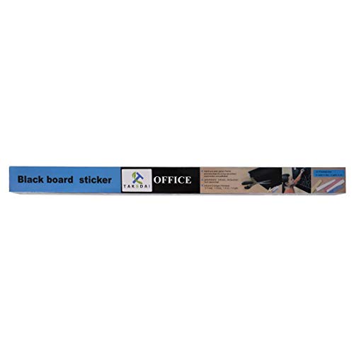 Chalkboard Wall Sticker 2 Rolls 18" x 79" Wallpaper Peel and Stick Chalk Board Contact Paper DIY Decal Adhesive Blackboard Removable Erasable Vinyl for Wall,Bonus 10 Chalks (2 Rolls 1.5ft.x6.6ft.) - Thumbnail 6