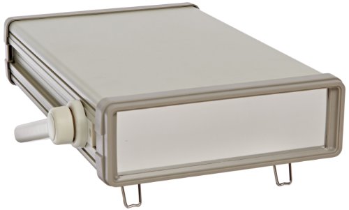 BUD Industries IA-6160 Aluminum Instrument Case with Plastic Front and Rear Bezels 12.93" L x 8.27" W, Multiple