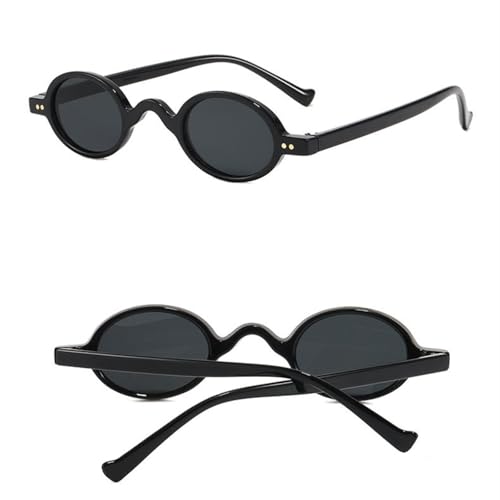 Lunettes de soleil classiques léopard monture ronde style rétro chic - 5