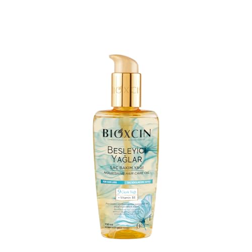 Bioxcin Besleyici Saç Bakım Yağı 150 ml – 9 Çiçek Yağı, B5 Vitamini ve BioComplex B11 ile Kuru ve Yıpranmış Saçlar İçin Yoğun Bakım