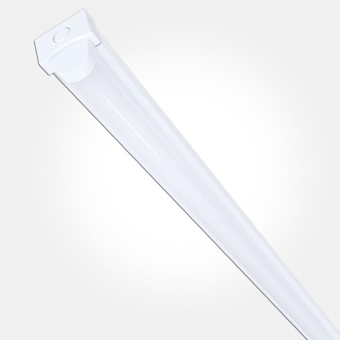 LEDBRITE LED 5ft Microwave Sensor Batten Light Motion Sensor Ceiling Light Fitting 150Lm/W Tri Colour & Wattage Selectable 29W, 36W, 44W, 52W Durable Energy Efficient
