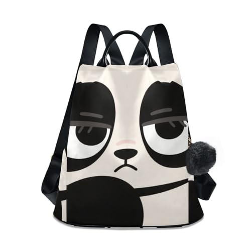 Fashion backpacks for college multipurpose lightweight backpack for women for Travel, Work, Everyday with Pom-pom keychain