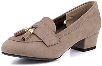 Amazon La Farfa ラファーファ レディース タッセル付きローファーパンプス 幅広4e 大きいサイズ 71 オーク La Farfa ラファーファ ローファー スリッポン