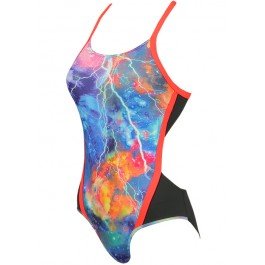 Maillot de bain Aqua Sphere Galactique noir pour les cours de piscine