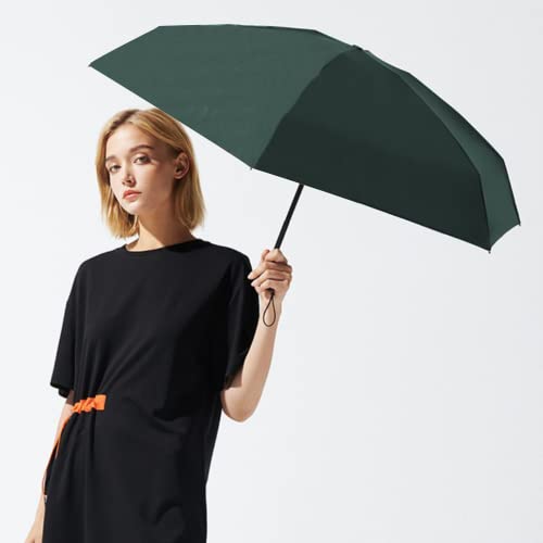 Image of Mini Travel Sun Umbrella for Purse With Case,Small Compact UV Umbrella Protection Sun,Lightweight Portable Parasol Windproof for Women Men Kids