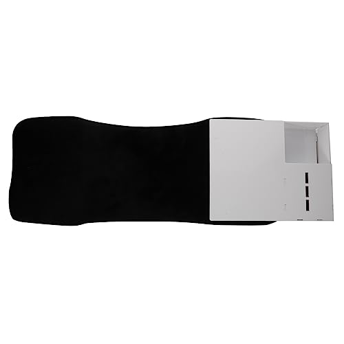 Mobestech 1 Pieza Almohada De Pestañas Almohada Cervical En Forma De u Almohada De Cuello Uterino Soporte De Almohadas Cervicales Almohada De Ranura Acrílico Black