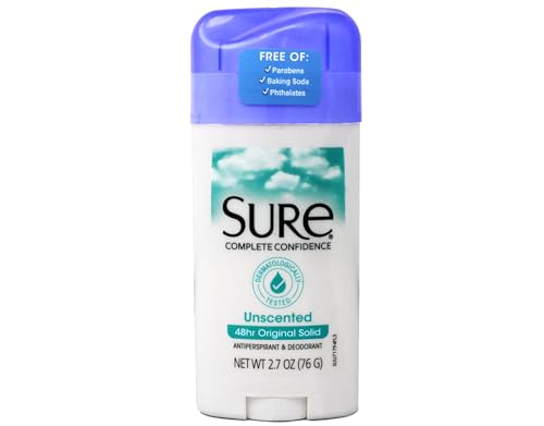 Sure Original Solid Unscented Anti-Perspirant Deodorant 2.70 oz Pack Of 10 product thumbnail 7