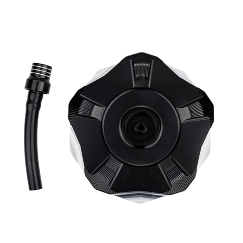 �^���N�L���b�v �ɓK���X�Y�L RM-Z250 22-24 RM-Z450 2018-2024 ���}�n WR250F 03-13 WR250FX 08 CNC �K�X�R���^���N�J�o�[�L���b�v�ɓK�� �K�\�����^���N�L���b�v(Black)