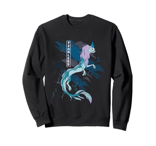 Sweatshirt Disney Raya symbole de courage avec le dragon Sisu imprimé sur le torse