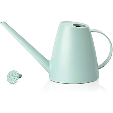 TELIGHTER Watering Can for Indoor Plants Garden Flower, Modern Small Water Cans Long Spout for Indoor Outdoor Watering Plants (Green) Cover