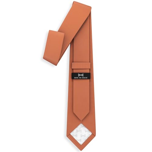 Image of Men's Oxford Matt Neckties Solid Color for Adults Tuxedo Classic Design, by Bow Tie Hosue