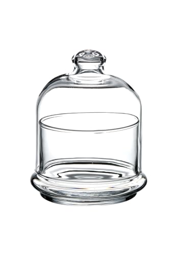 Pasabahce ARTE REGAL 0 Mini-Bonbonniere aus Glas mit Boden, 16 x 9 cm