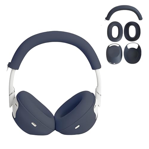 �y3�C��1�zWH-1000XM6 �V���R���P�[�X�J�o�[ �Z�b�g�A���h�~�C���[�p�b�h/�V�F��/�w�b�h�o���h�J�o�[�ASony WH-1000XM6�w�b�h�t�H���p�A�\�t�g�V���R���v���e�N�^�[�A�N�Z�T���[(�~�b�h�i�C�g�u���[)