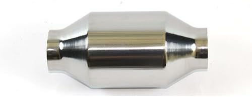Stainless Steel 200 Cell Cat 3.0 inch - Metallic Sports Cat Universal High-Gloss Polished - GermanTuningParts