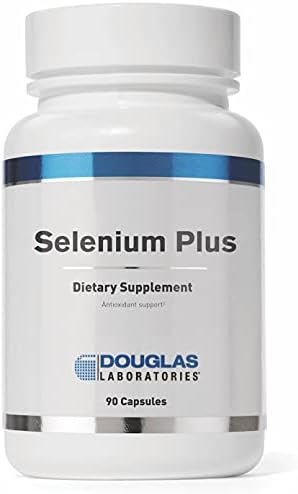 Douglas Laboratories Selenium Plus | Selenium Supplement with Vitamins E and C | 90 Capsules
