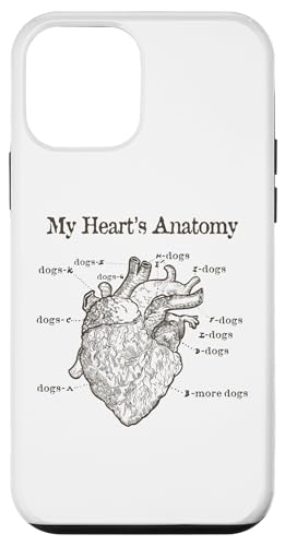 Dog Lover Heart Anatomy Shirt - Dog Owner, Medic, Veterinary �X�}�z�P�[�X iPhone 12 mini �p