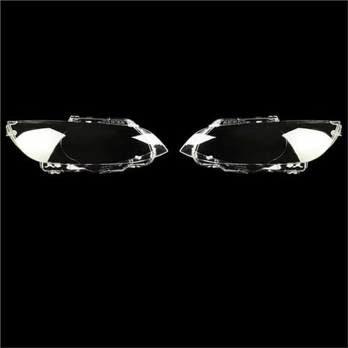 Couvercle de phare pour BMW 3 Série E92 E93 M3 2006-2009 | Paire de lentilles en verre